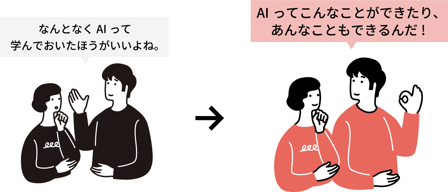 なんとなくAIって学んでおいた方がいいよね。AIってこんなことができたり、あんなこともできるんだ。